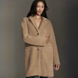 Sanctuary Hometown Fuzzy Knit Coat ~ NWT